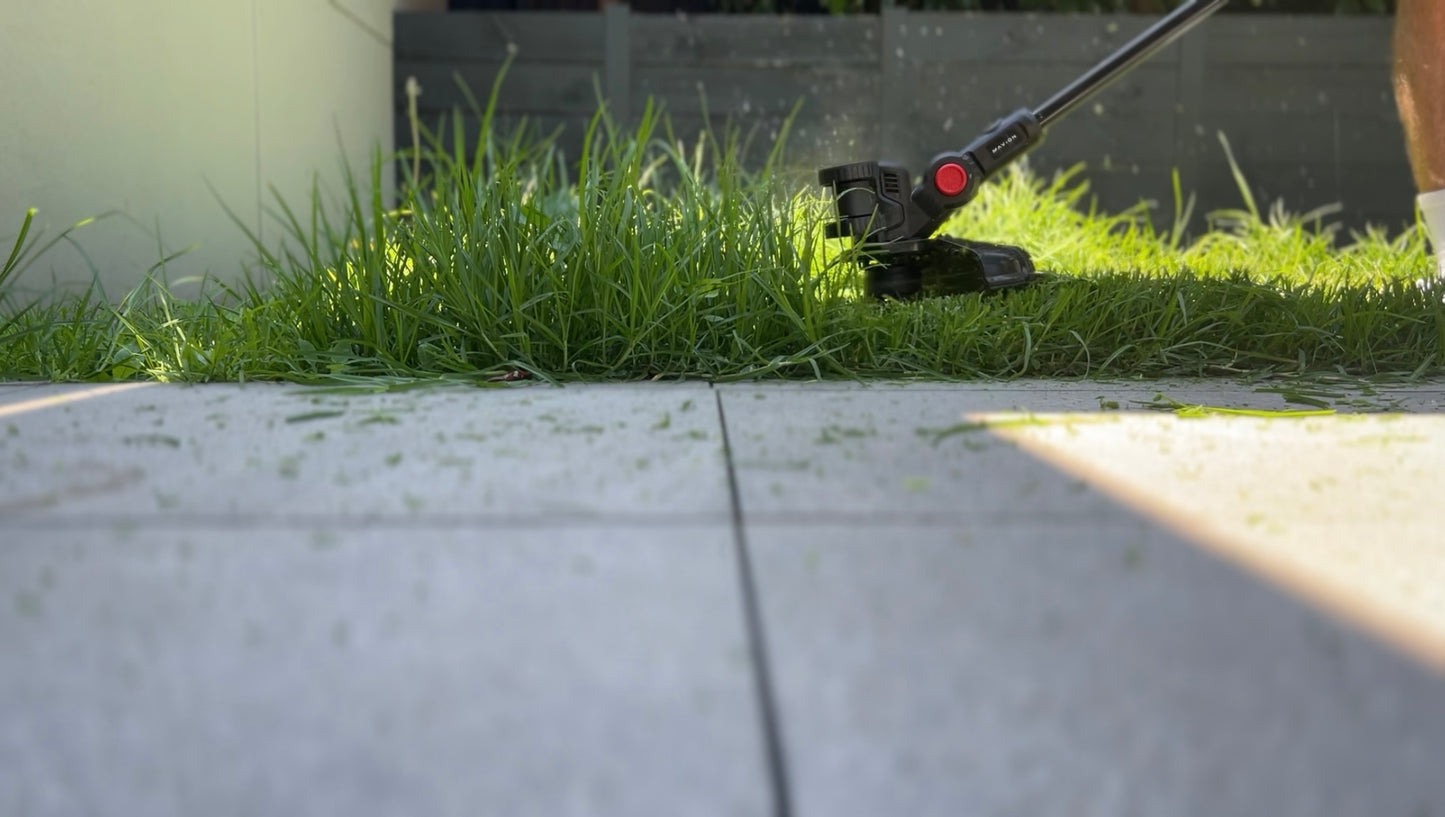 MAVION 20V 3.0Ah 30cm Cordless Lawn Grass Line Trimmer/Edger Kit (Battery & Charger Included)