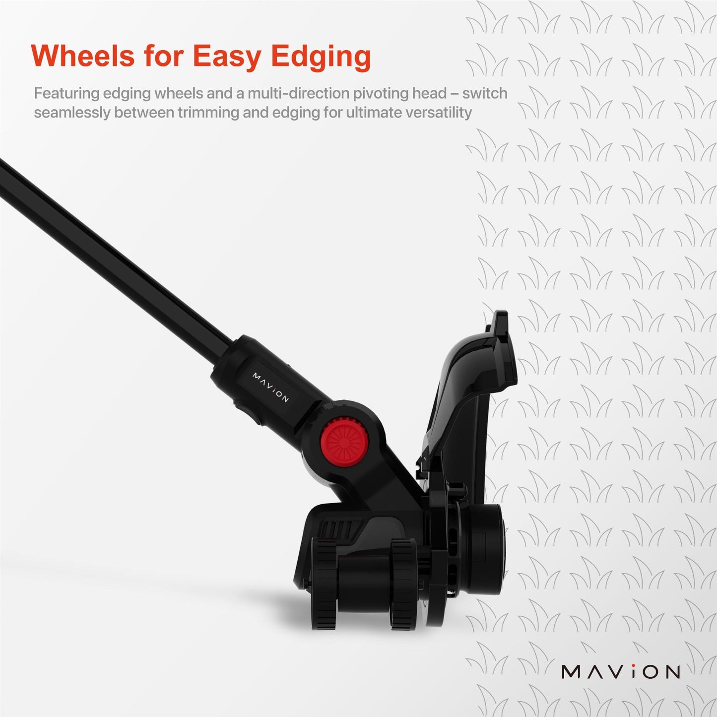 MAVION 20V 3.0Ah 30cm Cordless Lawn Grass Line Trimmer/Edger Kit (Battery & Charger Included)